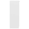 vidaXL Shoe Cabinet White 30x35x100 cm Engineered Wood