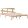 vidaXL Bookcase Bed without Mattress 160x200 cm Solid Wood Pine