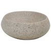 vidaXL Countertop Basin Sand Oval 59x40x15 cm Ceramic
