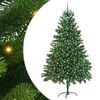 vidaXL Christmas Tree with 300 LEDs with Stand Green 210 cm PE