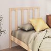 vidaXL Bed Headboard 106x4x100 cm Solid Wood Pine