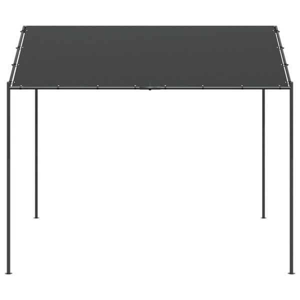 vidaXL Canopy Tent Anthracite 4x4 m Steel and Fabric