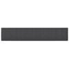 vidaXL Carpet Runner | Anthracite | Needle-punched fabric (100% polypropylene)