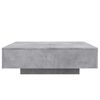 vidaXL Coffee Table Concrete Grey 100x100x31 cm Engineered Wood