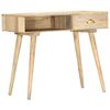 vidaXL Console Table | Natural wood colour | Solid Mango Wood | Small to Medium
