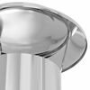 vidaXL Chimney Extension Silver 25 x 25 x 65 cm Stainless Steel