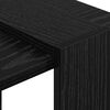 vidaXL Bookshelf Black Oak 52 x 25 x 71.5 cm Engineered Wood