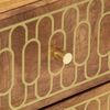 vidaXL Bedside Cabinet 40x33x46 cm Solid Wood Mango