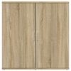 vidaXL Sideboard Sonoma Oak 79x38x80 cm Engineered Wood
