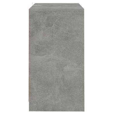 vidaXL Sideboard Concrete Grey 70x41x75 cm Engineered Wood