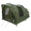 vidaXL Tunnel Tent Olive Green 400 x 260 x 200 cm Polyester and Steel