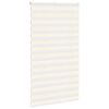 vidaXL Zebra Blind Marble Beige 135x230 cm Fabric Width 130.9 cm Polyester