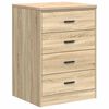 vidaXL Garage Cabinets 6 pcs Sonoma Oak Engineered Wood