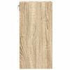 vidaXL Hanging Cabinet Riga Sonoma Oak 30x29.5x60 cm Engineered Wood