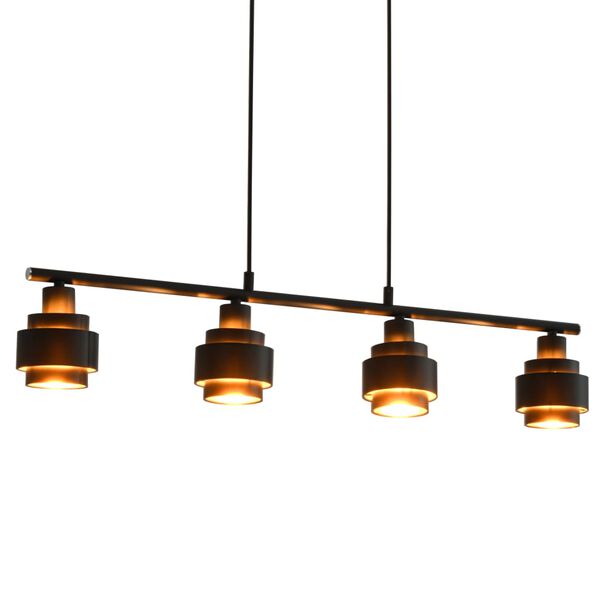 vidaXL Ceiling Lamp Black 82 cm E14