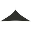vidaXL Sunshade Sail Oxford Fabric Triangular 5x7x7 m Anthracite