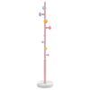 vidaXL Coat Stand Pink 172 cm Powder-coated Iron