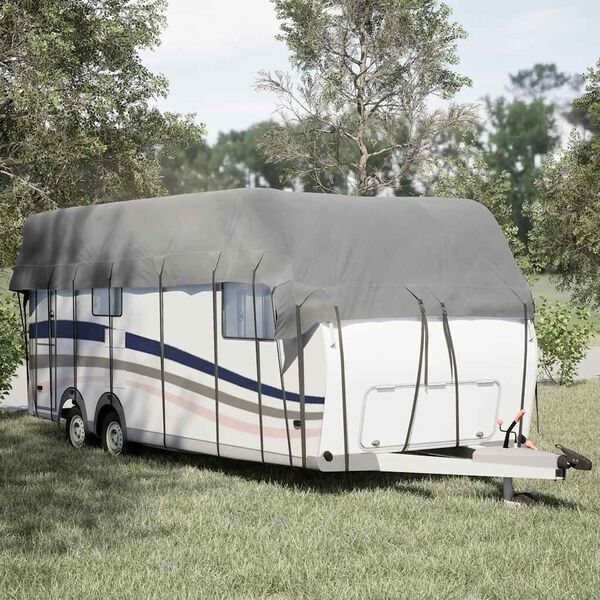 vidaXL Caravan Roof Cover Grey 700x300 cm Non-woven Fabric