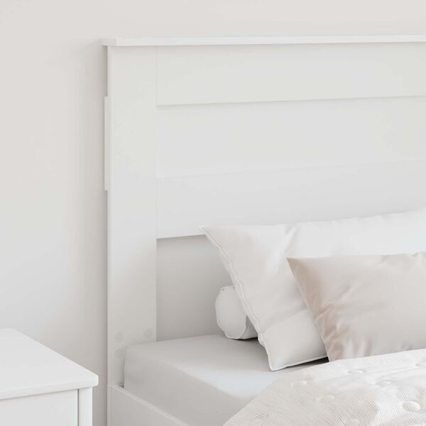vidaXL Headboard with Headboard White 90 cm Engineered wood
