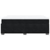vidaXL Box Spring Bed with Mattress Black 140x200 cm Velvet