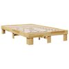 vidaXL Bed Frame without Mattress 120x200 cm Solid Wood Oak