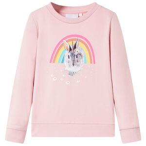 vidaXL Kids' Sweatshirt Light Pink 92