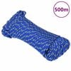 vidaXL Boat Rope Blue 5 mm 500 m Polypropylene