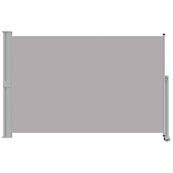 vidaXL Patio Retractable Side Awning 160 x 300 cm Grey