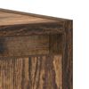 vidaXL Bathroom Cabinet Smoked Oak 60x33x61 cm Engineered Wood