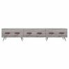 vidaXL TV Cabinet Grey Sonoma 150x36x30 cm Engineered Wood
