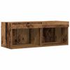 vidaXL TV Cabinet Set Old wood 80 x 30 x 30 cm Engineered Wood