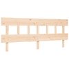 vidaXL Senior Bed without Mattress 200x200 cm Solid Wood
