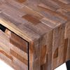 Console TV Cabinet with 4 Drawers Reclaimed Teak