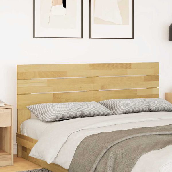 vidaXL Headboard 150 cm Solid Wood Oak