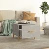 vidaXL Coffee Table Concrete Grey 50x50x40 cm Engineered Wood