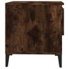 vidaXL Side Tables 2 pcs Smoked Oak 50x46x50 cm Engineered Wood
