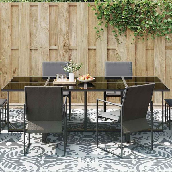 vidaXL Outdoor Rug ARAKIL Light grey 300 x 400 cm PP