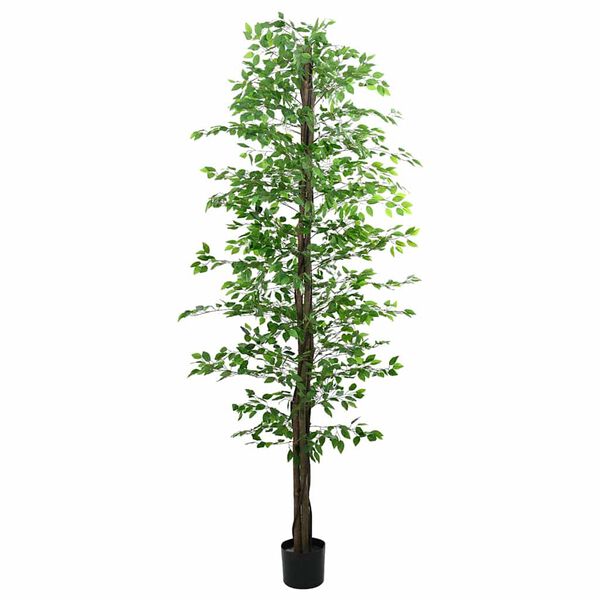 vidaXL Artificial Ficus Plant 2016 Leaves 300 cm Green