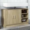 vidaXL Sink Cabinet Sonoma Oak 90x29x55 cm Engineered Wood