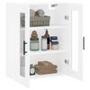 vidaXL Wall Mounted Cabinet White 69.5x34x90 cm