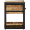 vidaXL Bedside Cabinet Brown 30 x 30 x 40 cm Solid mango wood