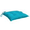 vidaXL Chair Cushions 6 pcs Turquoise 40x40x7 cm Fabric