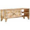 vidaXL TV Cabinet 110x30x40 cm Solid Wood Mango