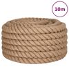 vidaXL Jute Rope 10 m Long 40 mm Thick