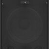 vidaXL Professional Passive Hifi Stage Speaker 1000 W Black 37x37x64cm