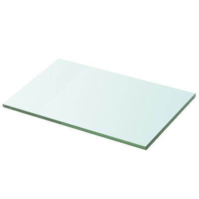 vidaXL Shelf Panel Glass Clear 30x20 cm