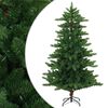 vidaXL Artificial Christmas Tree 120 cm PVC and Metal Green