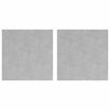 vidaXL Stair Tread 2 pcs 40 x 40 cm Silver Aluminium Square