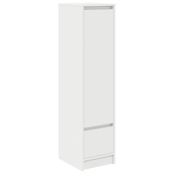 vidaXL Highboard White 29.5x34x119.5 cm Engineered Wood