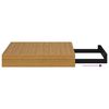 vidaXL Wall Shelf 2 pcs Beige 23 x 23.5 x 4 cm Engineered Wood